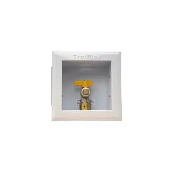 Omegaflex OMEWALLBOX12 Metal Wallbox W/ 1/2 inches Valve