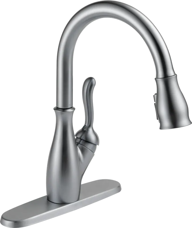 Delta Faucet DL9178-AR-DST Leland Single Handle Pull-Down Kitchen Faucet with ShieldSpray Technology