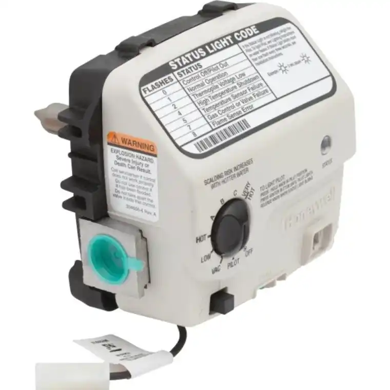 American Water Heaters 100346570 Gas Control Natural Gas 30 40 50 & 80 R8 Heaters