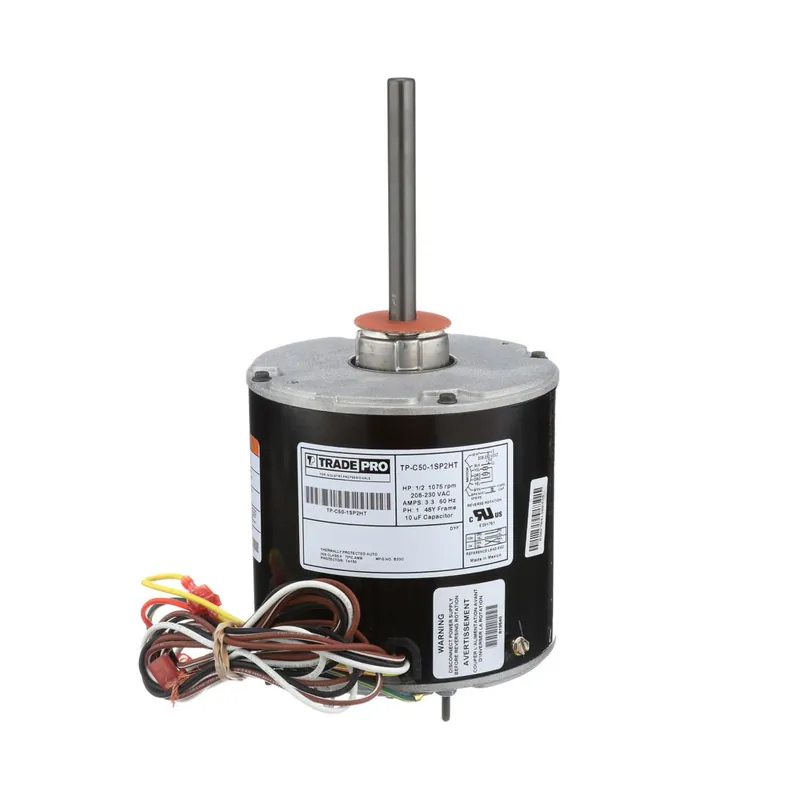 Tradepro TP-C50-1SP2HT Condenser Fan Motor 1/2 HP 208/230V 1075 RPM Single Speed