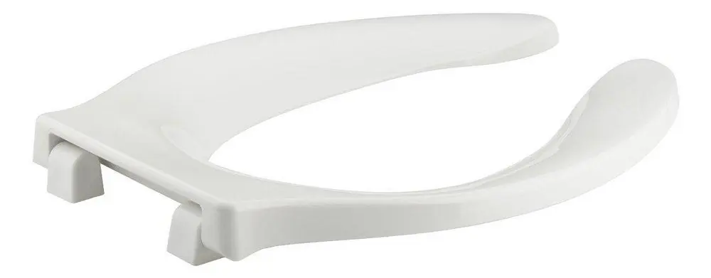 Kohler K-4731-CA-0 Stronghold Elongated Toilet Seat with Antimicrobial Agent