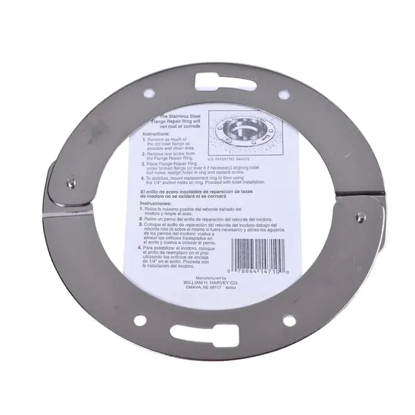 Oatey HAR014710 Harvey Anchor Flange Kit For Use With Floor to Stabilize Toilet