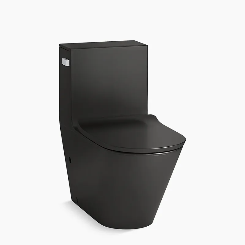 Kohler K-22378-HB1 Brazn One Piece Compact Elongated Dual Flush Toilet
