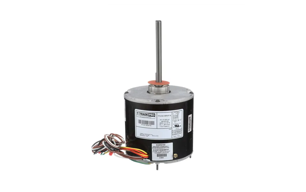 Tradepro tp-c33-1sp2ht-8 condenser fan motor 1/3 hp 825 rpm