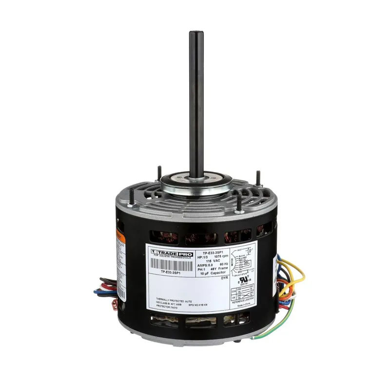 Tradepro TP-E33-3SP1 Direct Drive Blower Motor 1/3 HP 115V 3-Speed