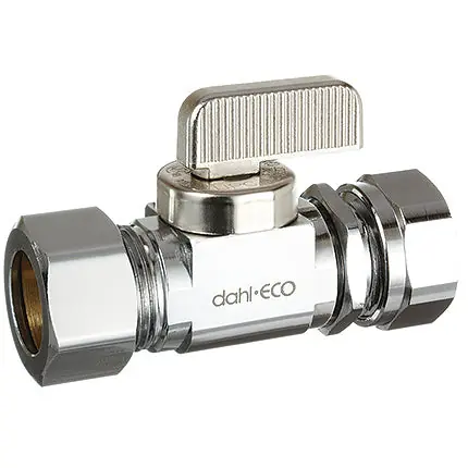 Dahl 511-33-L5 Supply Stops 5/8 OD Comp X 1/2 or 7/16 OD Slip Joint
