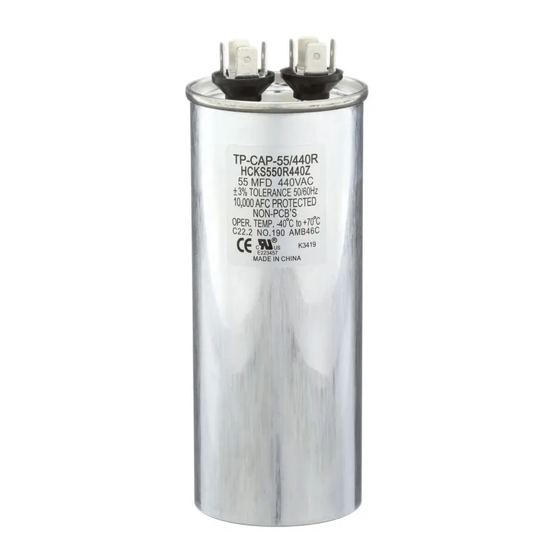 Tradepro TP-CAP-55/440R Round Run Capacitor 55 MFD 440 VAC