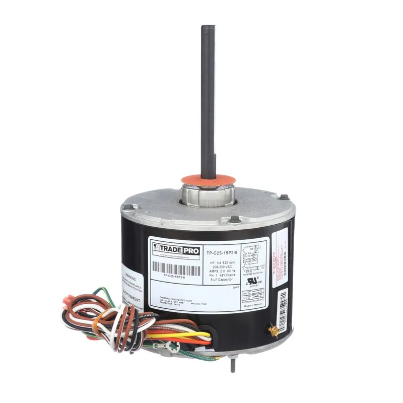 Tradepro TP-C25-1SP2-8 Condenser Fan Motor 1/4 HP 825 RPM