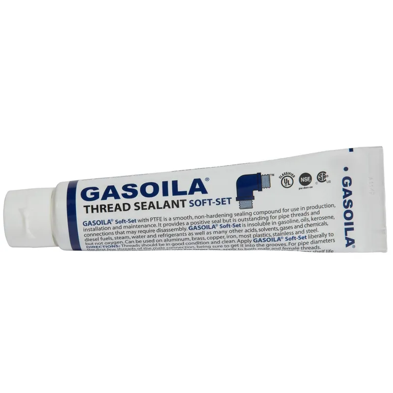 Federal Process SS08 Gasoila Soft-Set Pipe Thread Sealant 1/2 pint