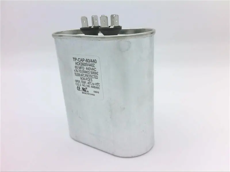 Tradepro TP-CAP-60/440 HVAC 60MFD Motor Run Capacitor TP-CAP-60/440