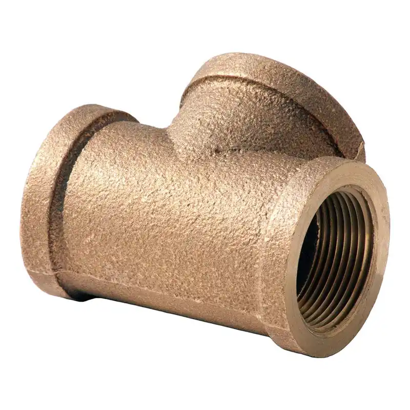 Merit Brass NL153-16 Pipe Tee 1 in FNPT x FNPT x FNPT Replacement MPN