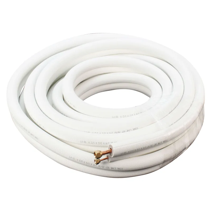 Icool B141212050F 1/4 inches Ll x 1/2 inches Sl Mini Split Refrigerant Line Set 50 Ft.