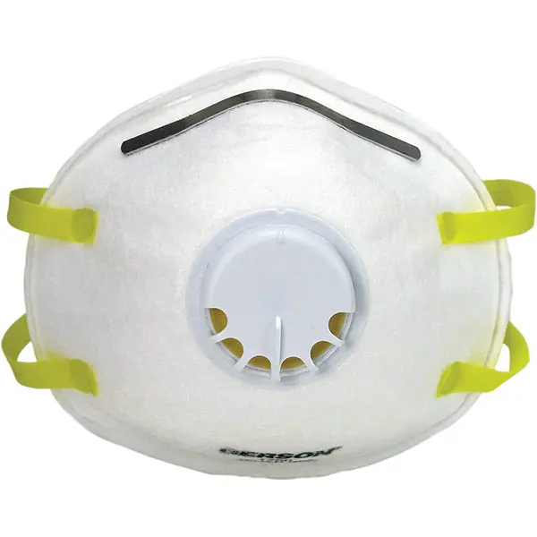 Gerson 1740 N95 Disposable Particulate Respirators w/ Valve (10/Box)