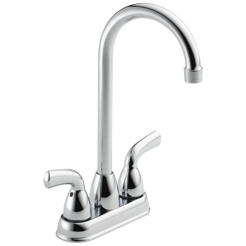 Delta Faucet DLB28910LF Foundations Two Handle Bar / Prep Faucet