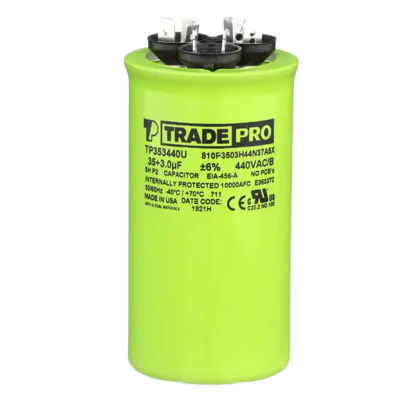 Tradepro TP-CAP-35/3/440USAR Round Capacitor 35/3/440V