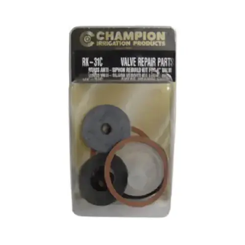 Arrowhead Brass & Plumbing Rk-31c Champion Anti-Siphon Brass Valve Rebuild Kit 1 in Replacement MPN
