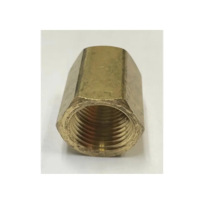 Holyoke Fittings 103-8 Hex Coupling, 1/2 inches FPT X 1/2 inches FPT, Brass