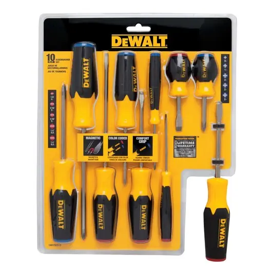 Dewalt DWHT62513 Screwdriver Set 10-Piece