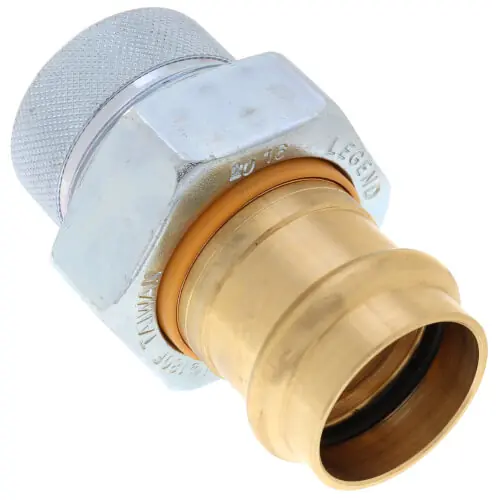 Legend Valve Leg301-105pnl 1 inches Fnpt x Copper Press Dielectric Union, P-571nl Replacement 79165