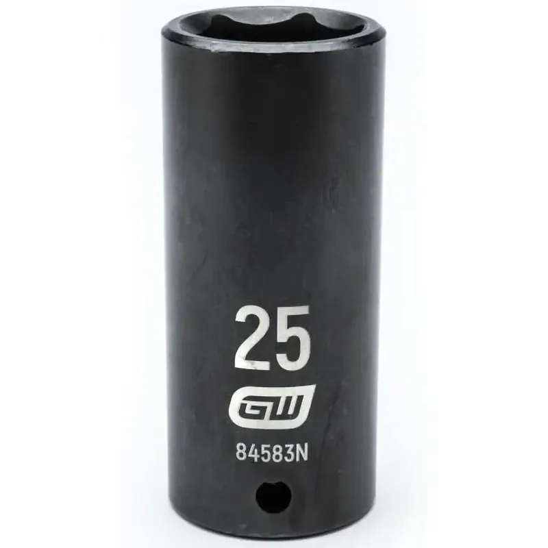 Apex 84583N 1/2 inches Drive 6 Point Deep Impact Metric Socket 25mm