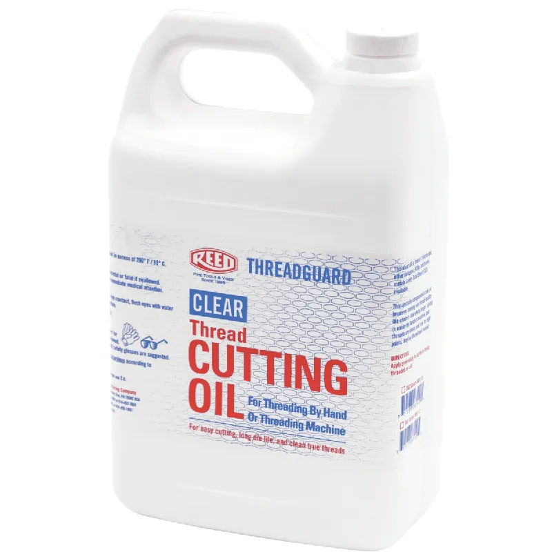 Reed OGC Threadguard clear cutting oil gallon 06112