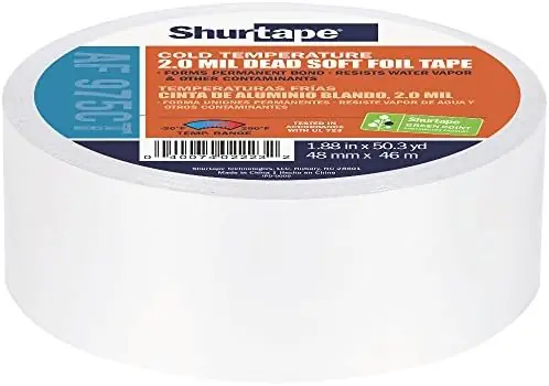 Shurtape AF975-3 Af 975ct Cold Temperature Aluminum Foil Tape