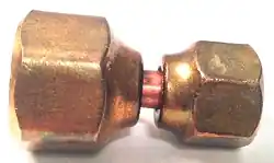 Holyoke Fittings 41fpsw-108 Brass Forged Swivel Flare Nut 5/8 Inches X 1/2 Inches