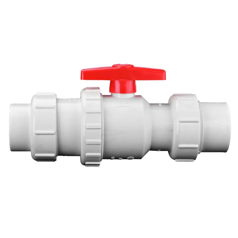 Nds 2200-20tu Checkmate Pvc Swing Check Ball Valve Combination Ips 2 Inches Union X Union White