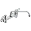 Delta Faucet 28c4433 Two Handle 8 Inch Wall Mount Service Sink Faucet Chrome