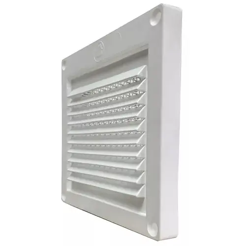 Builders Best 110754A 4 Inch Intake White Ring and Bug Screen