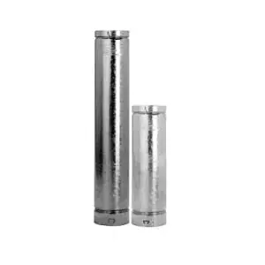 Selkirk 105006 Rv Series Type B Double Wall Round Gas Vent Pipe 5 Inches X 6 Inches