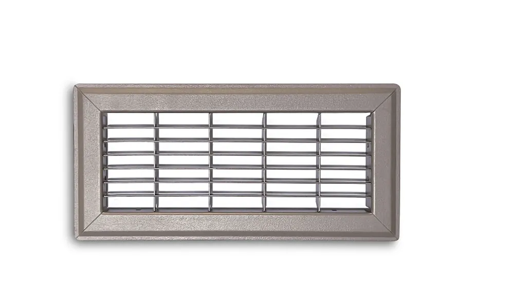 Truaire 154r04x10 Floor Return Grille 4 X 10 Inches Brown Heavy Duty Steel Grate