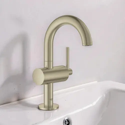 Grohe 23831en3 Atrio Single-handle Bathroom Faucet 1.2 Gpm Brushed Nickel