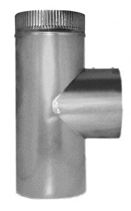 Southwark Metal 106012 Galvanized Steel Straight Tee 12 Inches X 12 Inches X 12 Inches