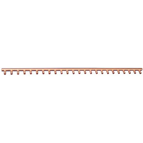 Precision php-125012750-6 Copper Zone Header 1-1/4 Inches X 3/4 Inches X 72 Inches 6CC 12 Outlet