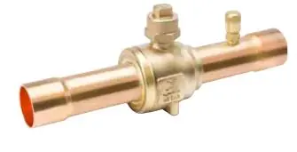 Mueller Refrigeration aq17859 Cyclemaster Ball Valve Standard with Access Port 1/4 Inch