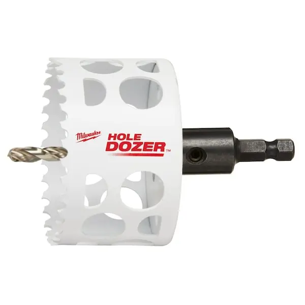 Milwaukee 49-56-9669 Hole Dozer Bi-metal Hole Saw 2-1/2 Inches Diameter 8 Percent Cobalt Cutting Edge