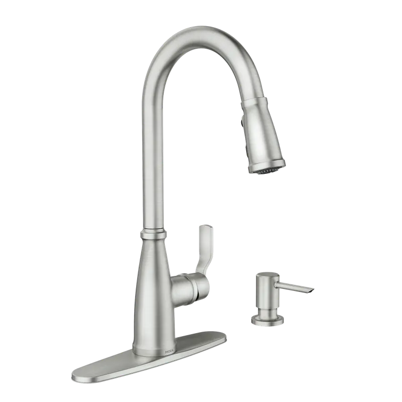 Moen 87071srs Nolia One-handle High Arc Pulldown Kitchen Faucet Spot Resist Stainless