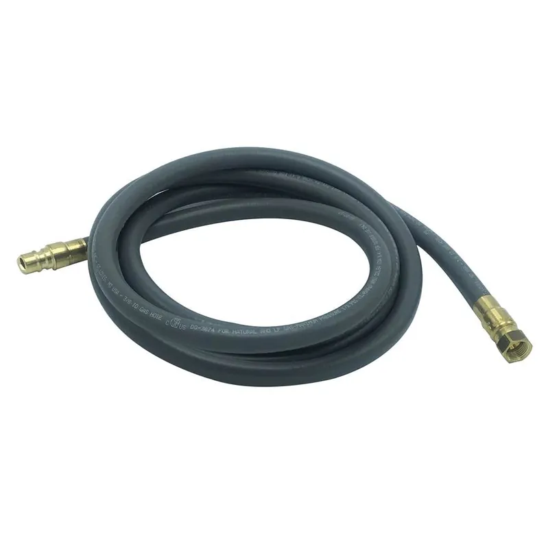 Wal-rich 2862002 Quick Connect Gas Hose 3/8 Inches X 3/8 Inches X 10 Foot
