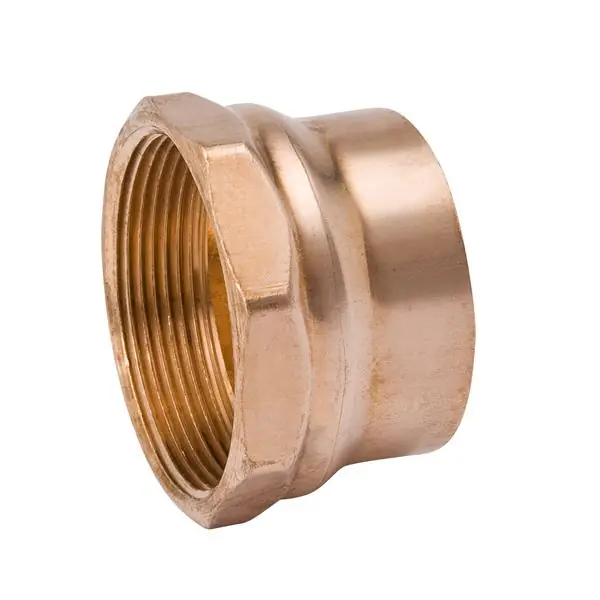 Mueller Streamline w07222 Copper Dwv Adapter Female C X Fpt 2 Inches