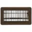 Hart Cooley 421-4x8w Floor Register with Opposed Blade Damper 4x8 Inches Bright White Enamel Steel