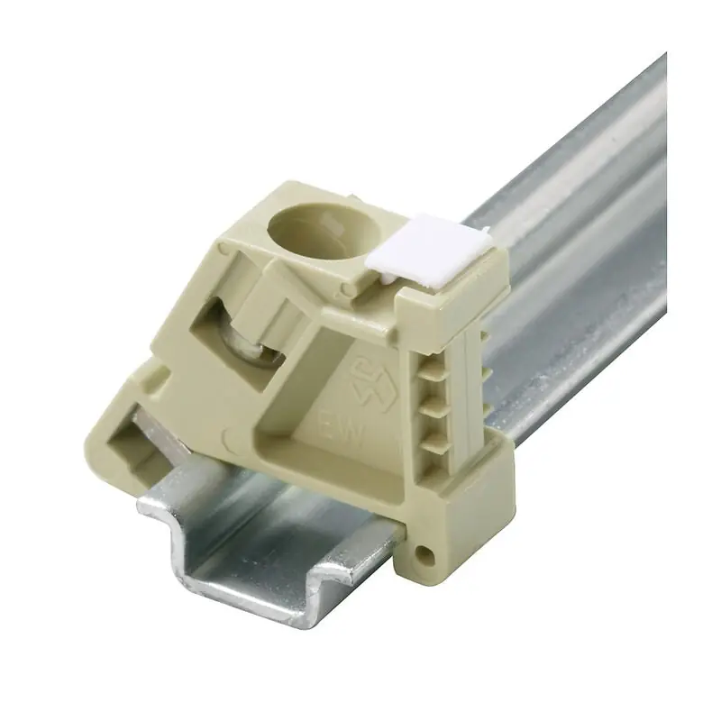 Weidmuller ew-15 End Bracket Beige Ts 15 Polyamide 66 10 Mm Width