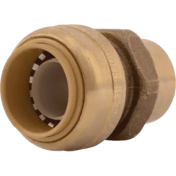 Sharkbite u092lf 3/4 Inches X 1/2 Inches Brass Push-to-connect Female Adapter Fnpt