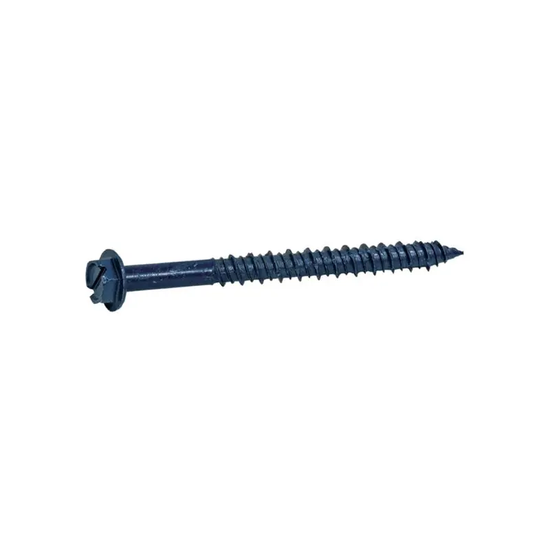 Grip-Rite 5025251 3/16 in. wire x 2-3/4 in. l Slotted Hex Washer Head Coarse Concrete Screws