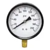 Wal-rich 1712812 Pressure Gauge 200 Psi 3.5 Inches Brass Lower Connection