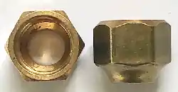 Holyoke Fittings 41fp-86 1/2 Inches X 3/8 Inches Reducing Short Forged Brass Flare Nut