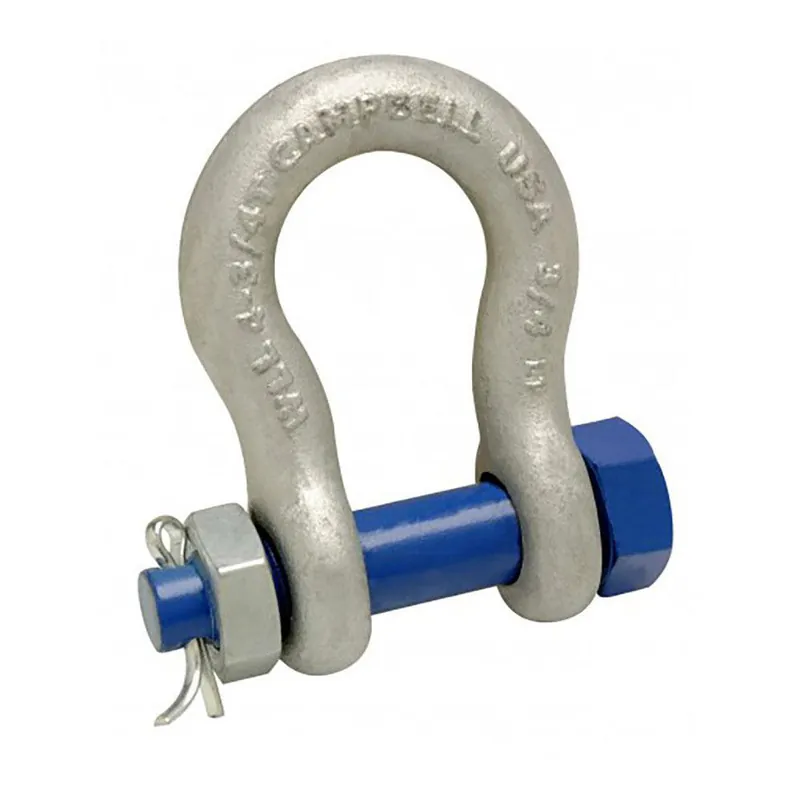 Campbell 5392035 999 Anchor Shackle W/Safe Pin Carbon 12 T