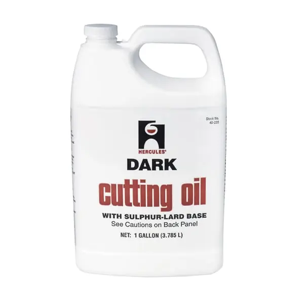 Oatey HERCUTDKGAL Hercules Cutting Oil 1 Gallon Amber Liquid Dark Brownish Petroleum