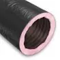 Thermaflex 054706000002 KP Black Flexible Duct R4.2, 6 inches x 25 feet Bag