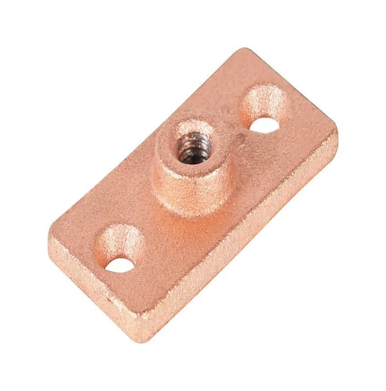 Warwick Hanger 2002-c-p Malleable Iron Ceiling Flange Painted Copper Coated 3/8 Inches
